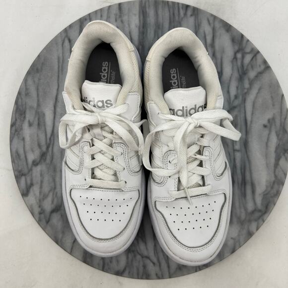 Reebok Womens 6 Shoe Cloud White Leather Entrap Low Top Athletic Sneakers EG4329 - Picture 8 of 12